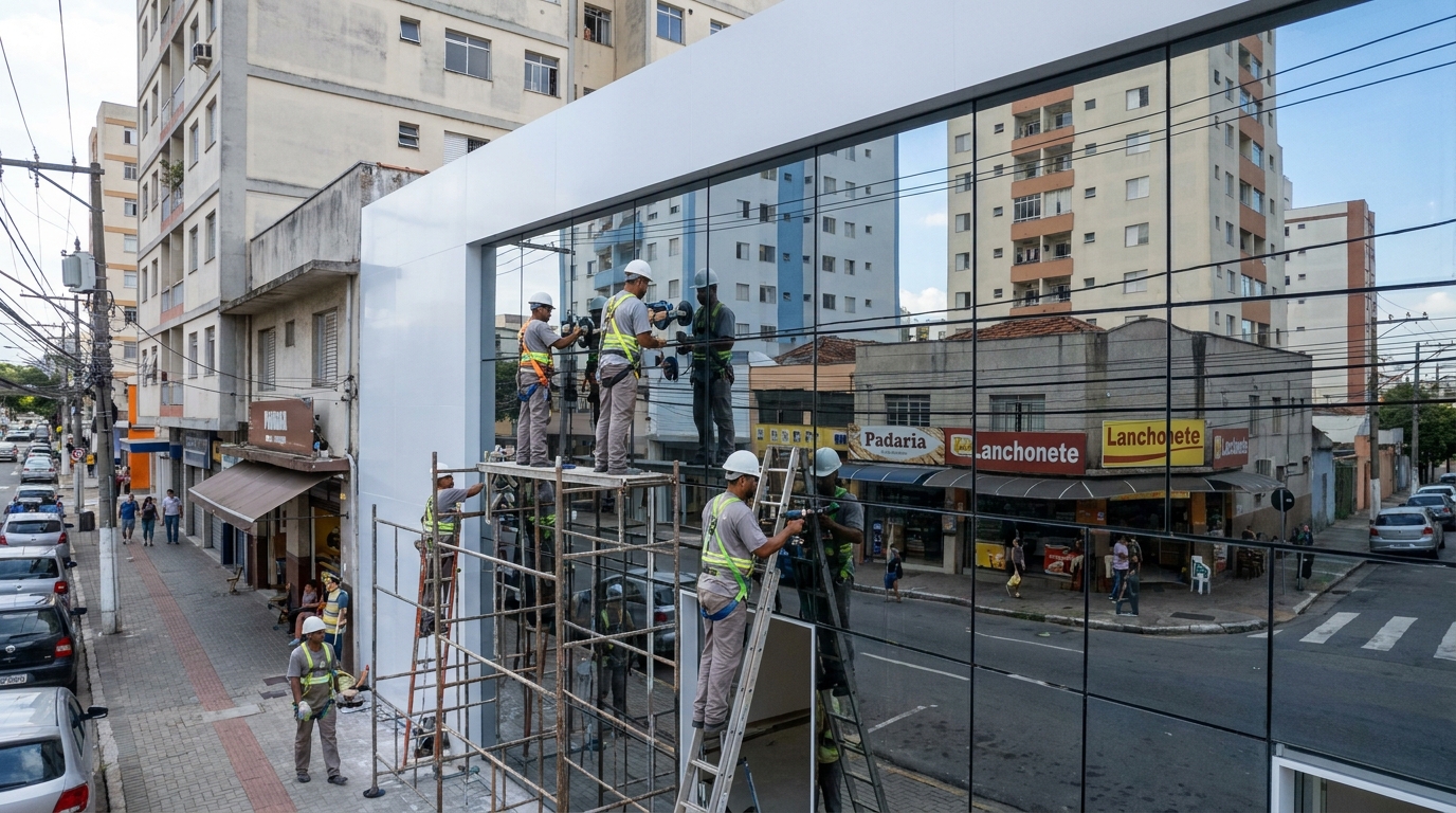 Fechamentos em Vidro em São Gonçalo‑RJ