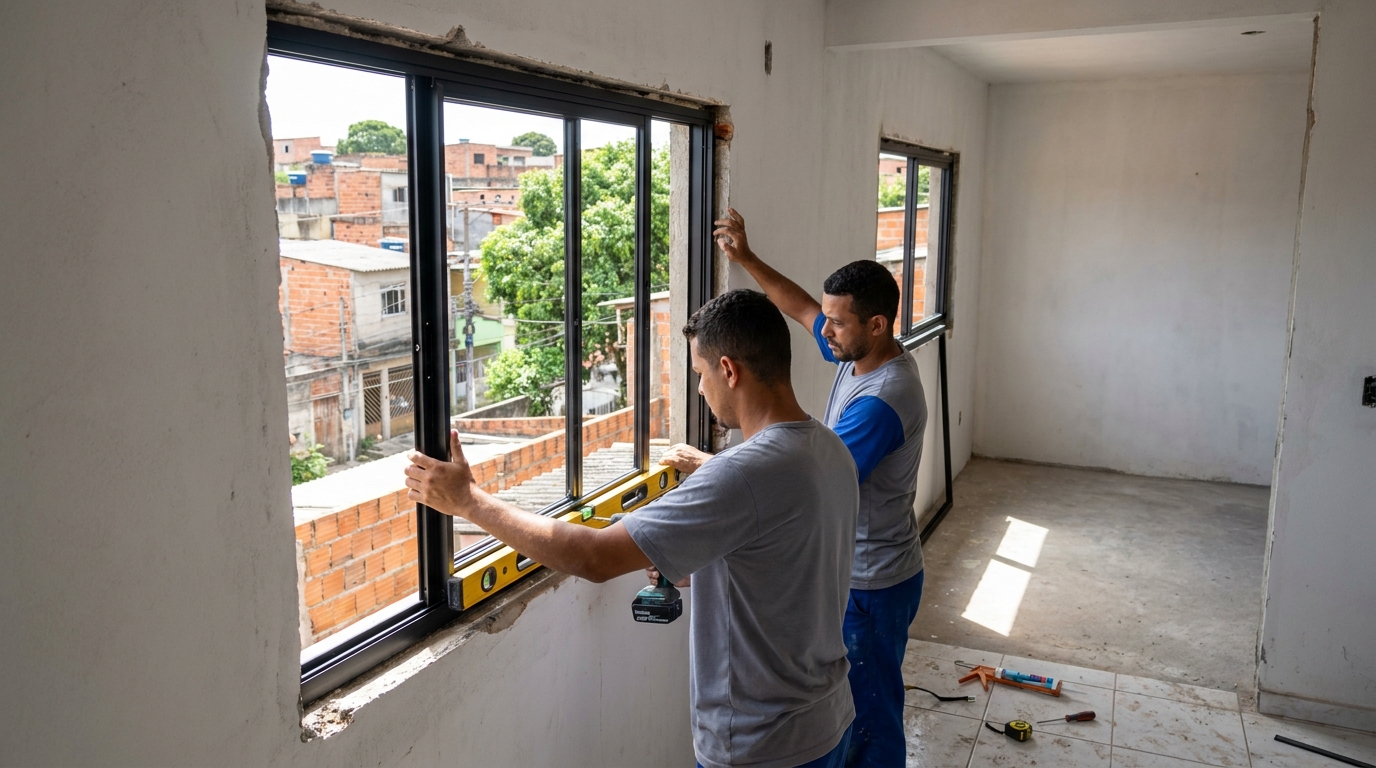 Produção de Portas e Janelas em São Gonçalo‑RJ