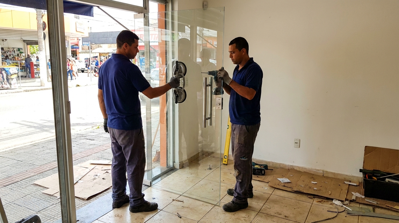 Portas em Vidro em São Gonçalo‑RJ